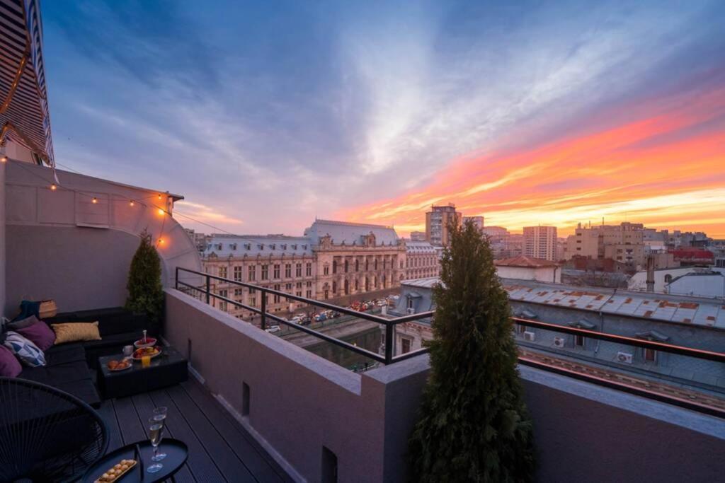 Sunset Terrace In The Old Town *